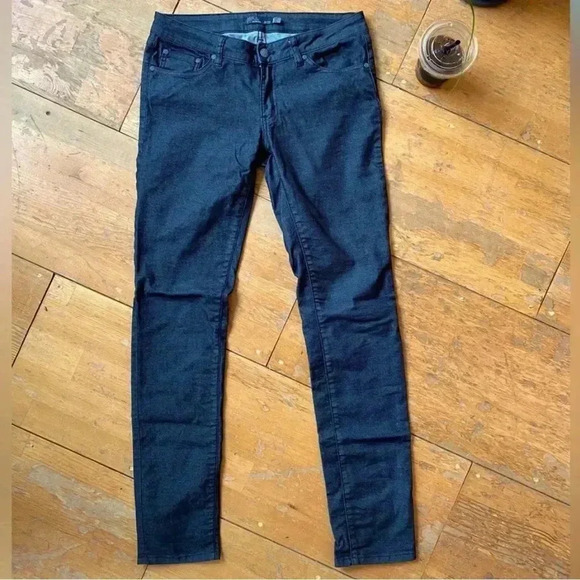 Prana Kara Jean Women’s 8/29 Dark Wash Tapered Leg Jeans Chinos Stretch Pants - Picture 3 of 14